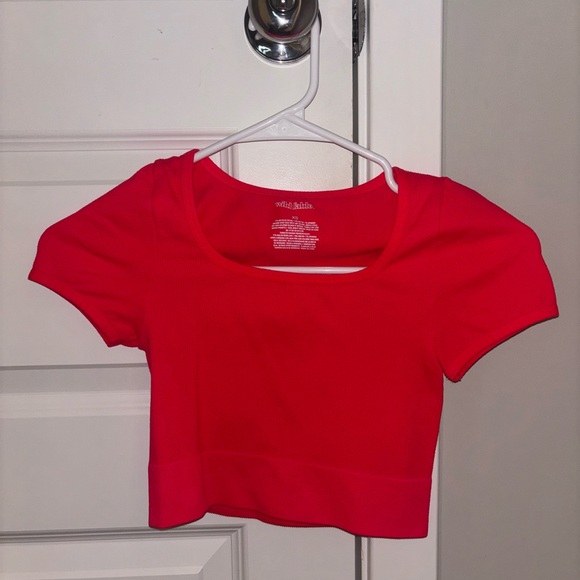 Wild Fable Red Women's Crop Top - Picture 1 of 1
